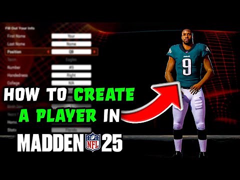 Madden 25 - How To Create A Player