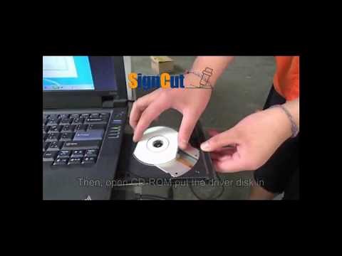 How to install USB Driver 340 for plotter