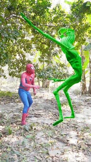 Spiderman fight alien#viral #youtube #shorts