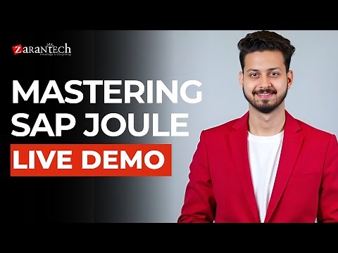 Mastering SAP Joule Live Demo | ZaranTech