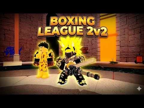 boxing league 2v2 with Nicholas