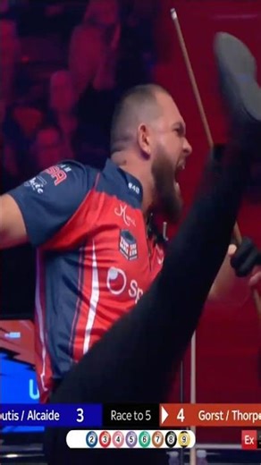 🤯 Shot of the Mosconi Cup 2025? #mosconicup