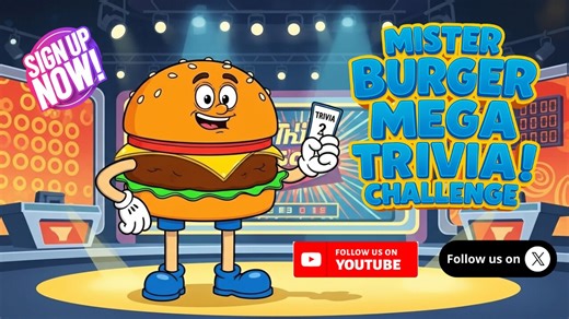 Mister Burger Mega Trivia Show! #80 - THE #1 LIVE-ACTION TRIVIA SHOW ON YOUTUBE!