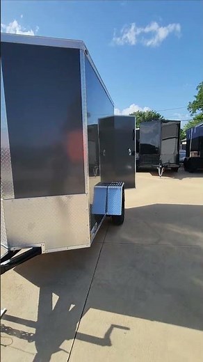 2025 New 5x8 SA Screwless Vending Enclosed Trailer | .08 polycor | 708 | $3,995