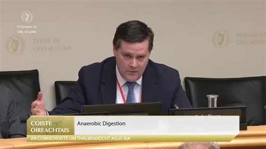 15K views · 140 reactions | Discussing anaerobic digestion today at the Ag Committee. | Michael Fitzmaurice TD | Facebook