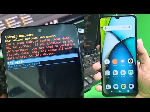 Fix Redmi A3 / A3x “Can’t Load Android System” Error (100% Working) | Your Data May Be Corrupt