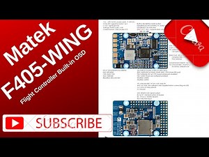 MATEK F405-WING FLIGHT CONTROLLER