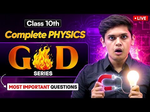 Class 10th Science - Complete Physics Most Important Questions🔥| Prashant Kirad