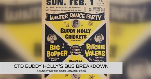 CTD: Buddy Holly's bus breakdown in the Northwoods