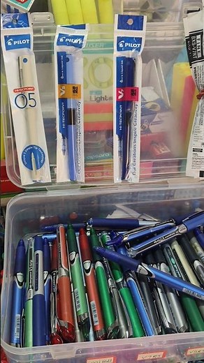 Normal Ball Pen VS Pilot T-Series- V5/V7/pilot RT/pilot gripper #stationery #pen #pilot #yt #shorts