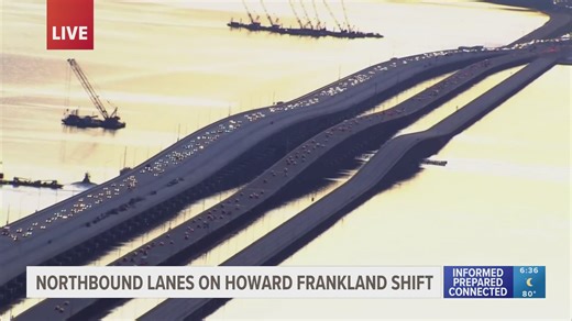 New traffic pattern on Howard Frankland Bridge part of the massive rebuild plan