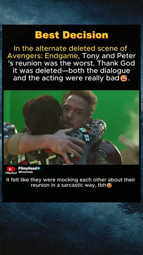 This Deleted Scene from Avengers: Endgame is Better Off Deleted😅.