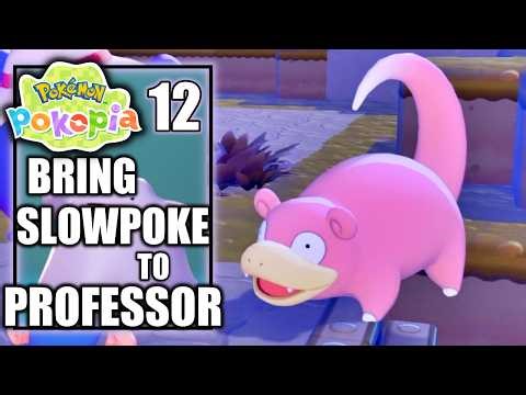 Pokemon Pokopia - Bring Slowpoke to Professor Tangrowth - Walkthrough Part 12