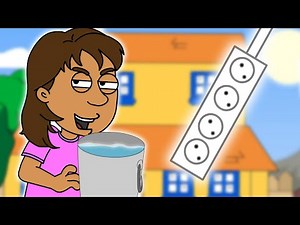 Dora Throws Water At Power Strips/Causes A House Destruction/Grounded