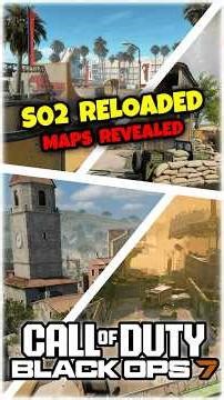 4 NEW Maps in Season 2 Reloaded! 😱 (Grind, Firing Range & More) #bo7 #callofduty #cod