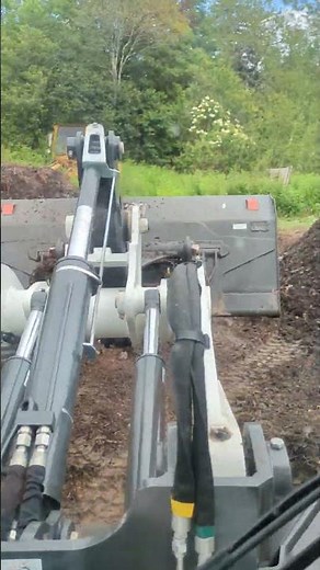 Turning Our Compost Windrow Giving It Some Air