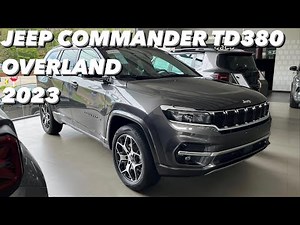 Jeep Commander TD380 4x4 Overland 2023 - Versão top de linha 2023 em detalhes!! (4K HDR)