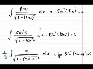 Calculus I Course | Integration of inverse of trigonometric functions | Dr Hassan Alqady