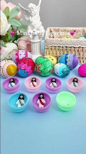 Miniature Jesus Figurines: Christian Easter Egg Fillers#EasterGifts #ChristianGifts
