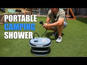 Spopal Camping Shower Review: Portable 20L Integrated Pump with LED Temp Display