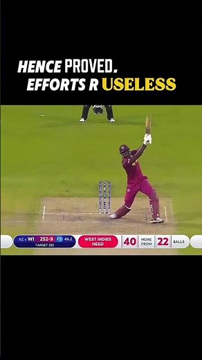 The Greatest World Cup Heartbreak? 💔 Carlos Brathwaite's Lone Warrior Innings vs NZ | CWC 2019