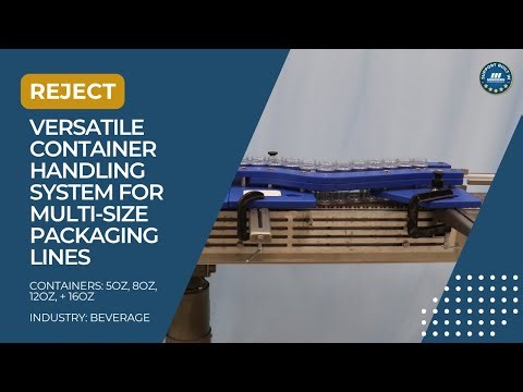 Versatile Container Handling System for Multi-Size Packaging Lines | Morrison CHS