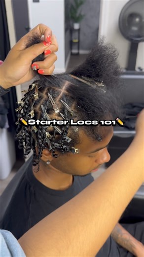 Lilburn, Ga 📍| Loctician 🪮 on Instagram: "Class is in session ✏️📚 Day 1: How to properly do traditional starter locs on someone •You have to have at least 4 inches of hair to start locs 📏 •PLEASE TWIST TO THE RIGHT NOT THE LEFT ! (your locs won’t last) •ALWAYS retwist to the right as well ➡️ •Come every 4 weeks until locs mature •Located in Lilburn, Ga 📍 •Make sure you go book with the link in my bio above 👆 • • Make sure you follow @nenelockedin for more content videos 🎥 • #viral #explor