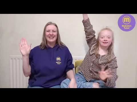 Makaton Sign - Proud