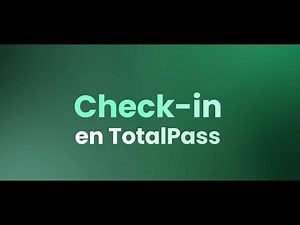 Cómo hacer check-in paso a paso | TotalPass