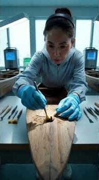 Satisfying Ancient Boat Restoration: From Ocean Floor to Museum 🌊
