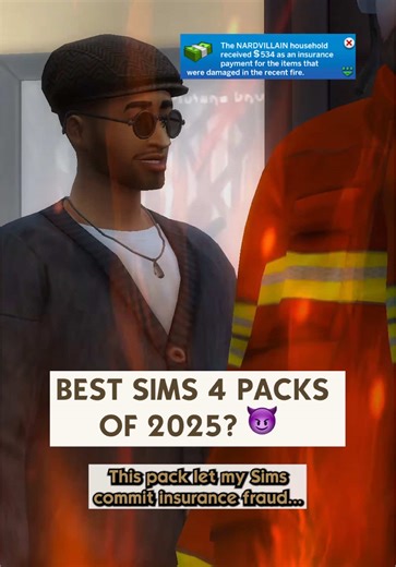Tested all 21 Sims packs from 2025... insurance fraud vibes won 😈 Game savers revealed! Your top pick? Dag Dag!! 👹🔥 #simstok #Sims4 #thesims4 #sims4gameplay #sims4tok