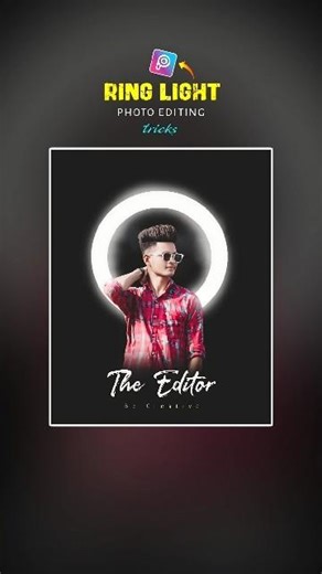 Ring Light Dual Tone Photo Editing in Picsart | Photo Editing #photo #editing #picsart #shorts