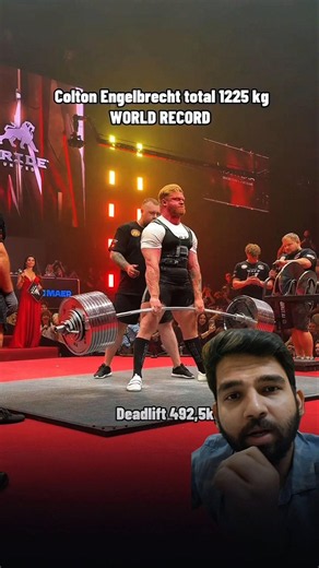 Ye 25 Saal Ka Danav Utha Raha Hai 1225 Kg Weight 💀 | Colton Engelbrecht World Strongest Man Story