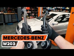 How to replace the front wishbone on a Mercedes C-Class W203 version