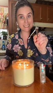 Here’s a little tip for trimming candle wicks for all my fellow candle lovers out there. | Mrs Happy Homemaker