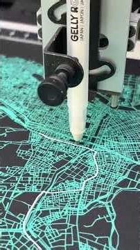 Tokyo Marathon Route - Pen Plotter Art