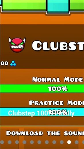 Geometry Dash Clubstep completion