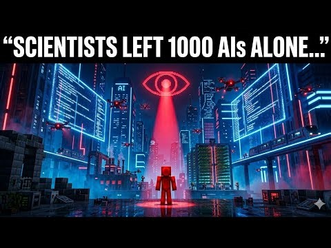 It Got Weird - Scientists Left 1000 Als Alone in Minecraft.They Created A Civilization