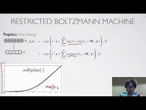 Neural networks [5.3] : Restricted Boltzmann machine - free energy