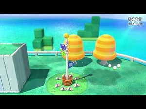 Super Mario 3D World Course Clear animation