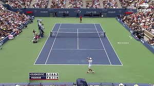 Novak Djokovic vs Roger Federer in a five-set thriller! ¦ US Open 2011 Semifinal