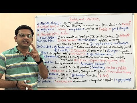 Alcohol and Disulfiram (Part 01) | Pharmacological Action of Ethanol | Disulfiram Mechanism & Uses