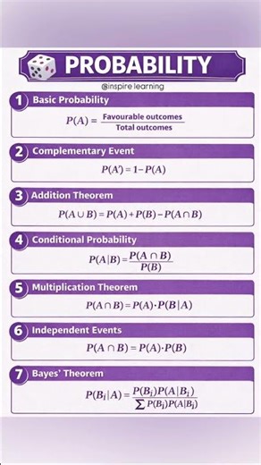 📊probability #statistics #probability#event #outcomes #inspirelearning