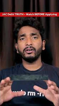 Don't Miss JAC Delhi 2026 Counselling 🔥 Everything You Need to Know Before Applying