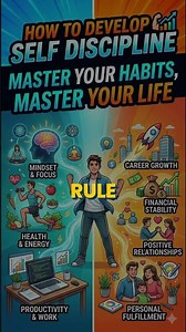 How to Develop Self Discipline #motivation #mindset