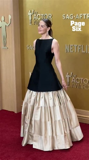 "The White Lotus" S3 star Michelle Monaghan looks as elegant as ever on the Actor Awards red carpet in LA 🖤 | Page Six