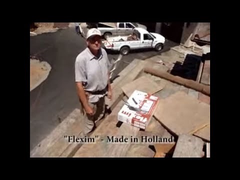 Installing Ceramic Tile Hips and Ridges on a Slate Roof