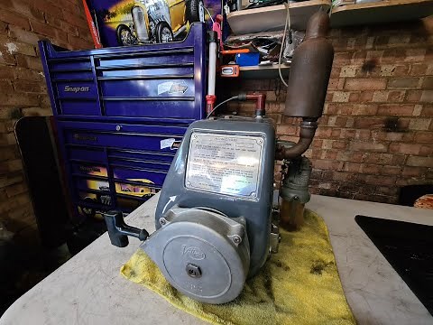 Villiers MK12 Stationary engine restoration - barn find