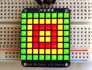 Tutorial: Bi-Color 8×8 Matrix – Adafruit LED Backpacks