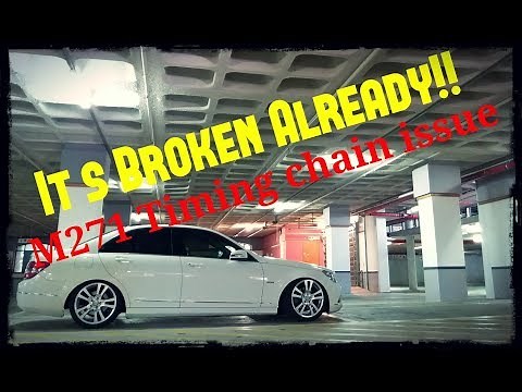 My Mercedes broke! M271 Timing gears issue.